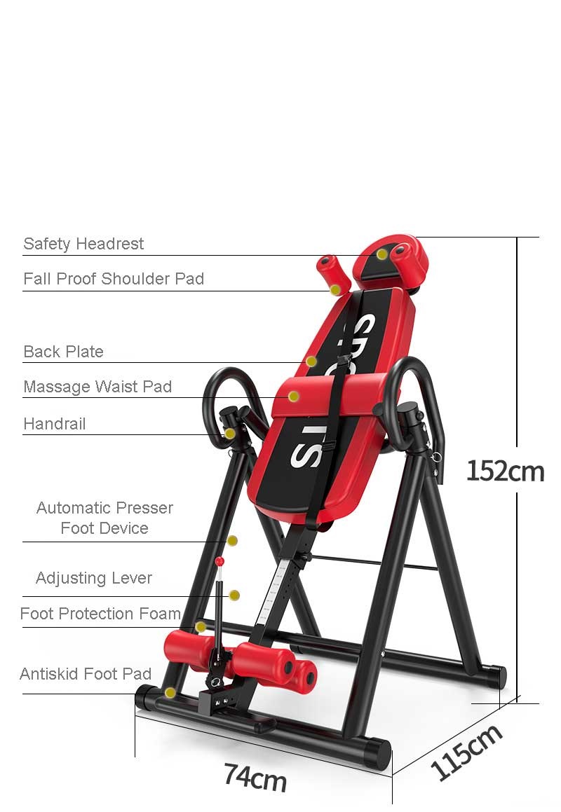 Inversion Table Fold - Горячая распродажа: Складной тренажер для дома,