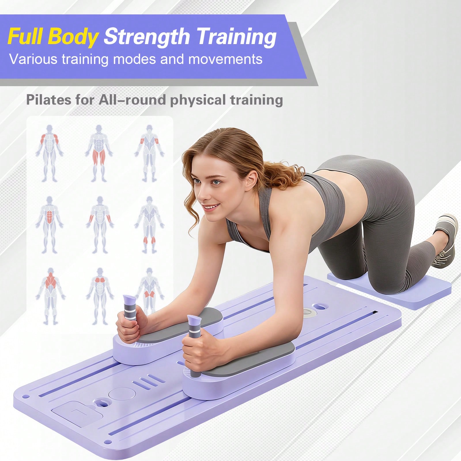 Реформер для пилатеса с перекл – обзор и цена Pilates & Yoga With Harna