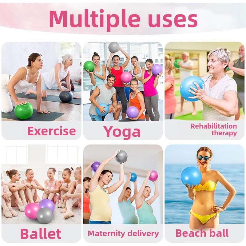 Мини-мяч для упражнений из ПВХ – обзор и цена Pilates Yoga Ball Exercises