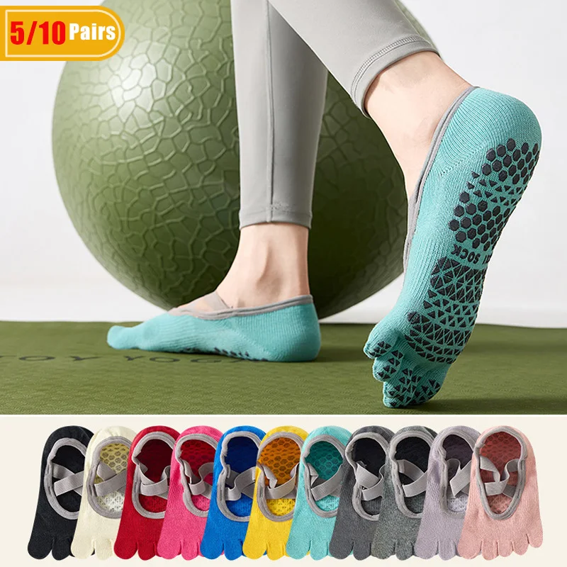 5/10 пар женских хлопковых нос – обзор и цена Pilates Yoga And Gym