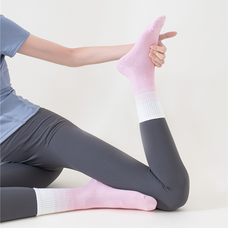 Носки для девочек с градиентны – обзор и цена Yoga Pilates Girl