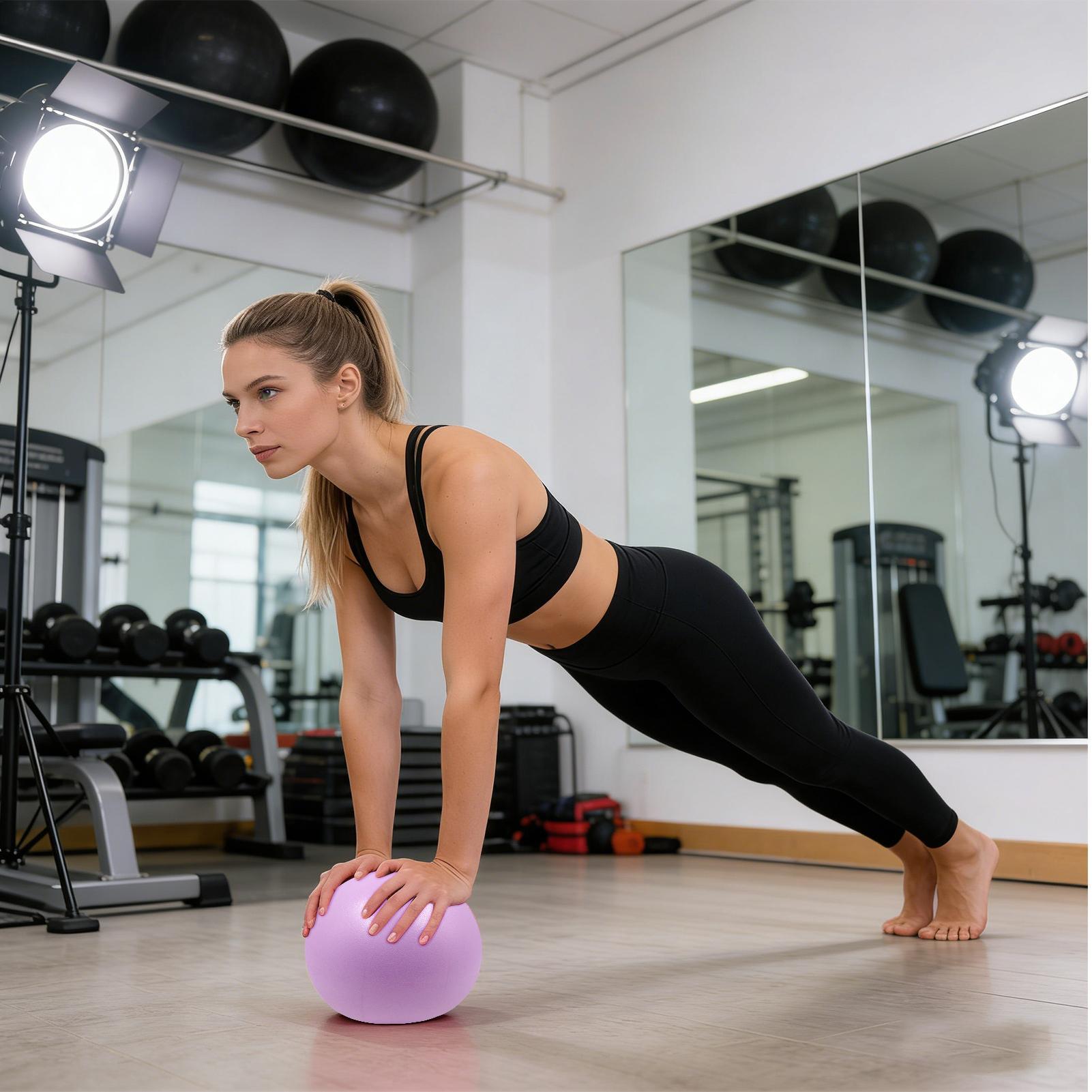 Мяч для фитнеса с противосколь – обзор и цена Pilates Yoga Ball Exercises