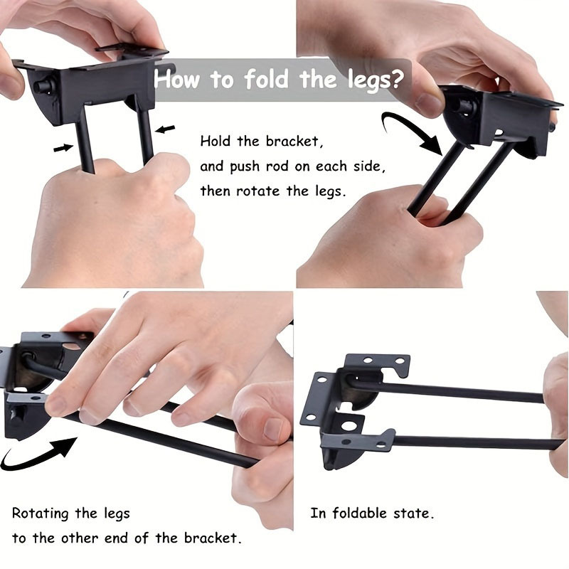 4 шт., складные шпильки для во – обзор и цена Inversion Table Fold